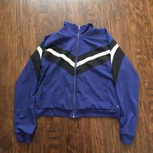 Running shorts and jacket from fabletics